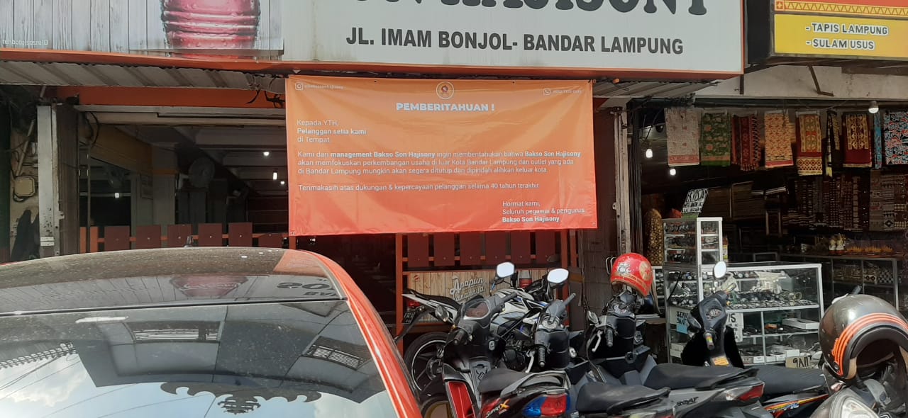 Bakso Son Haji Sony Akan Fokus Usaha di Luar Kota, Ini Tanggapan Pemkot