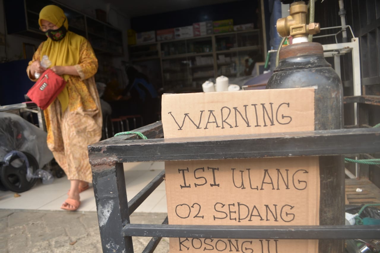 MAAF OKSIGEN KOSONG