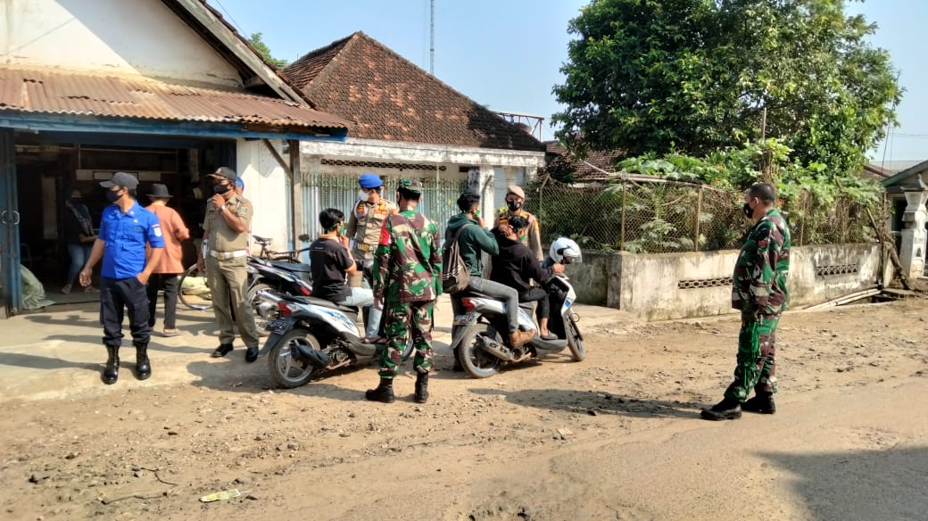 Covid-19 Lamtim Bertambah 80 Kasus, Personil Gabungan Gelar Operasi Pendisiplinan Prokes