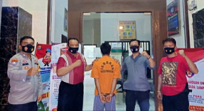 Pulang Kampung, Buron Kasus Curat Ditangkap
