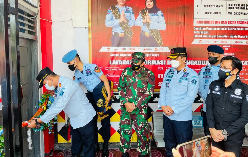 Perkuat Sinergitas, Rutan dan Lapas Kotaagung Teken MoU dengan Kodim dan Polres Tanggamus