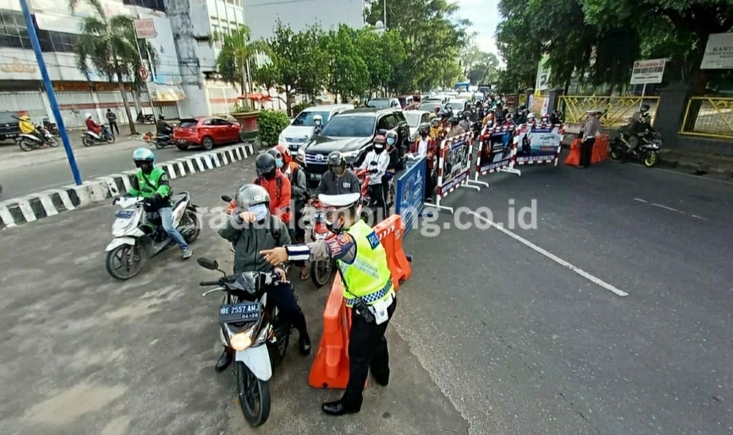Bandarlampung PPKM Level 4, Metro Level 3, Ini Detilnya