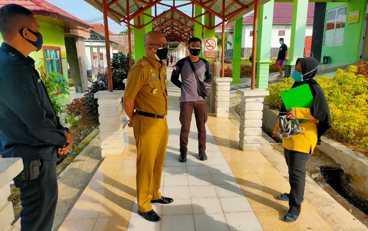 Kunjungi RSUD Batin Mangunang, Sekkab Pastikan Ketersediaan Oksigen