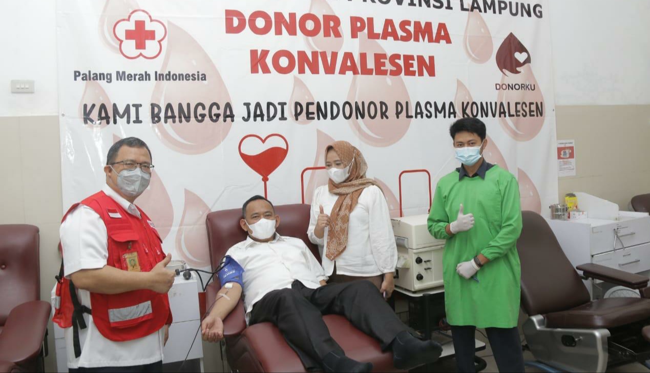 PMI Pringsewu Siapkan Fasilitas Antar Jemput untuk Pendonor Plasma Konvalesen