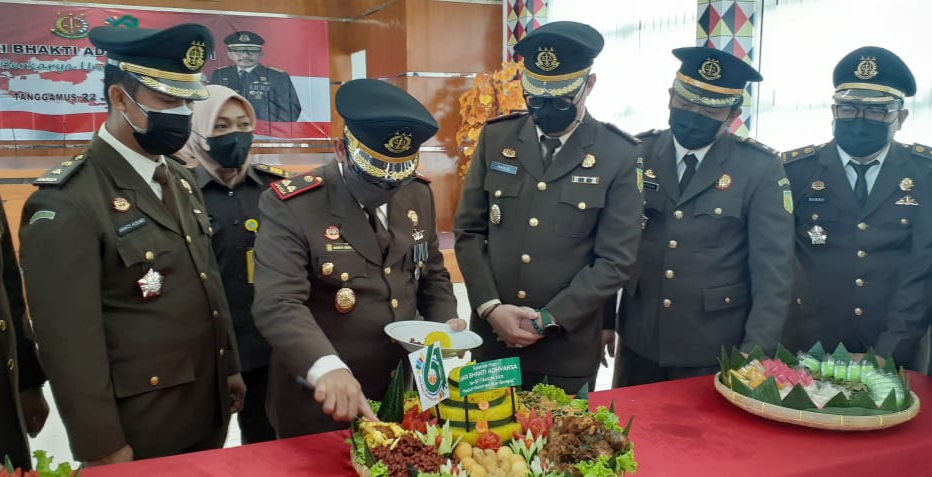 Kejari Tangggamus Peringati HBA Ke-61