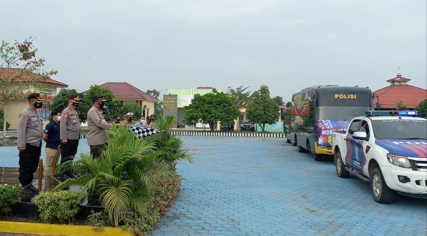Vaksinasi Keliling Sasar Lima Rayon