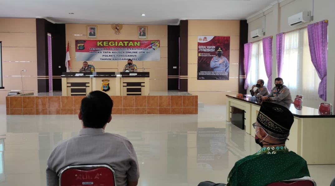 Puluhan Responden Isi ITK-O Polres Tanggamus