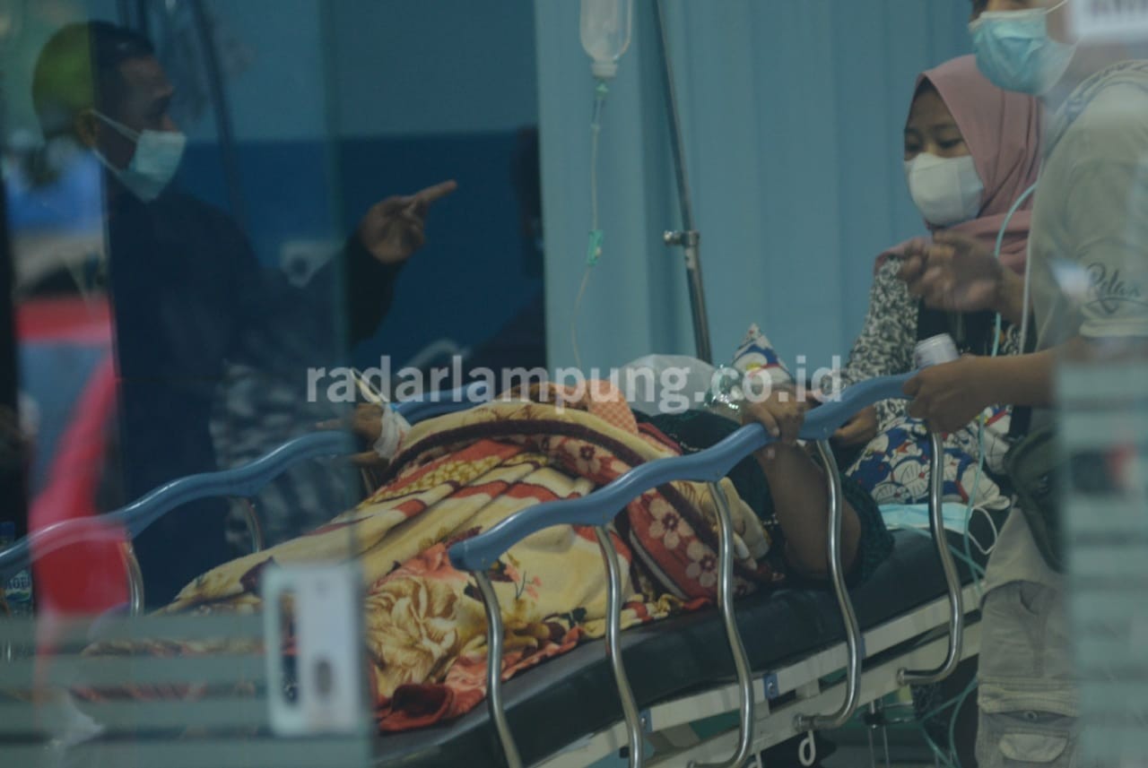 IGD RSUD Abdul Moeloek Sempat Dipenuhi Pasien Butuh Oksigen