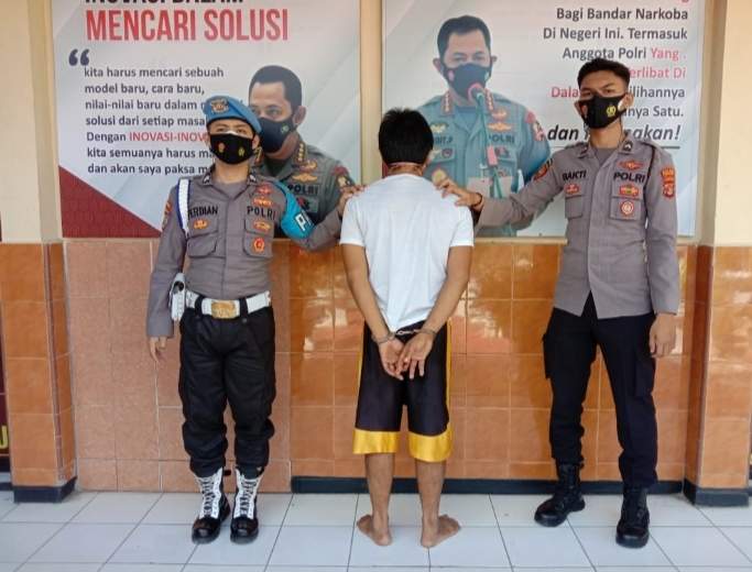 Kasus Narkoba, Buruh Tani Ditangkap Polisi