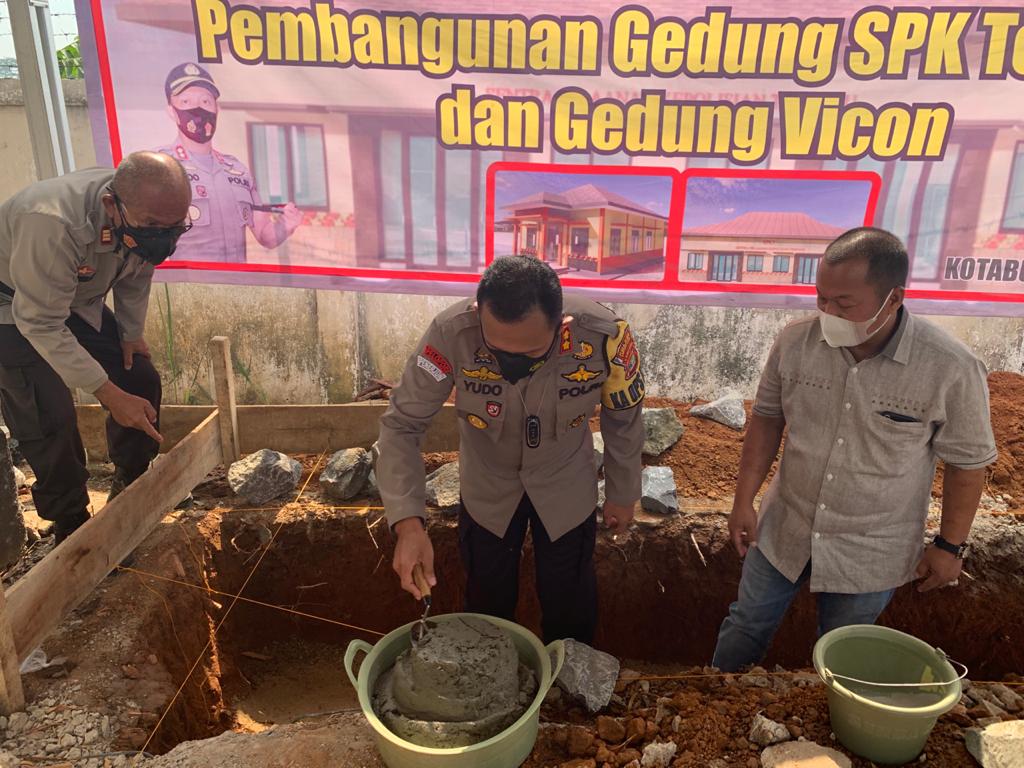Optimalkan Pelayanan Masyarakat, Polres Lampura Bangun Gedung SPKT