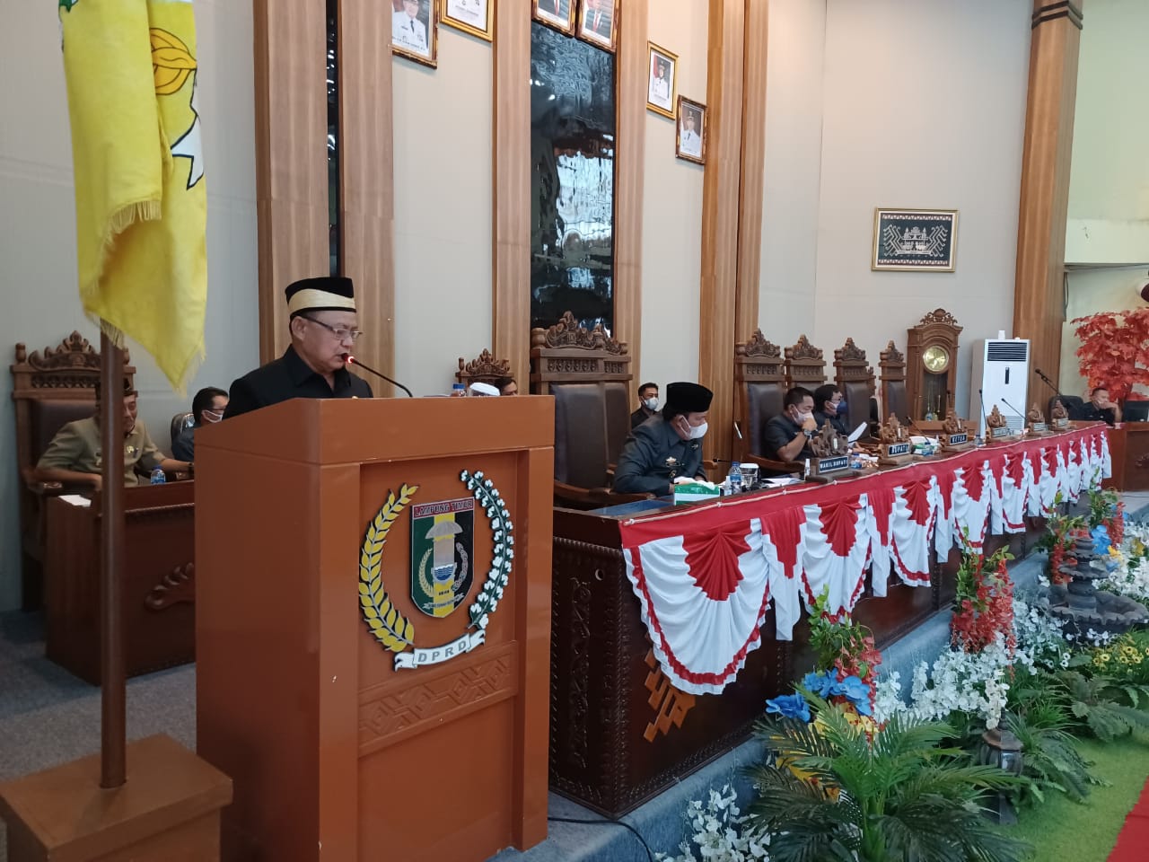 Bupati Lamtim Sampaikan RPJMD 2021-2026