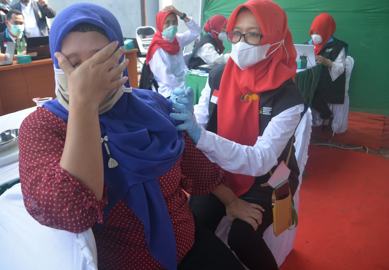 Ibu Hamil di Vaksin