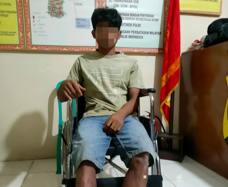 Gagahi Bocah 12 tahun di Area Perkebunan Tebu, Tersangka Dilumpuhkan