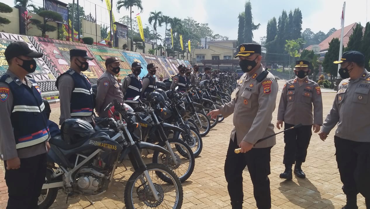 Penanganan Covid-19, Bhabinkamtibmas Kuatkan Koordinasi Dengan Puskesmas dan Pekon!