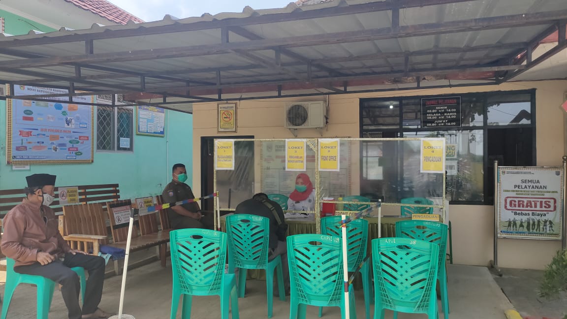 Disdukcapil Tanggamus Layani Pembuatan Dokumen dengan Sistem Online