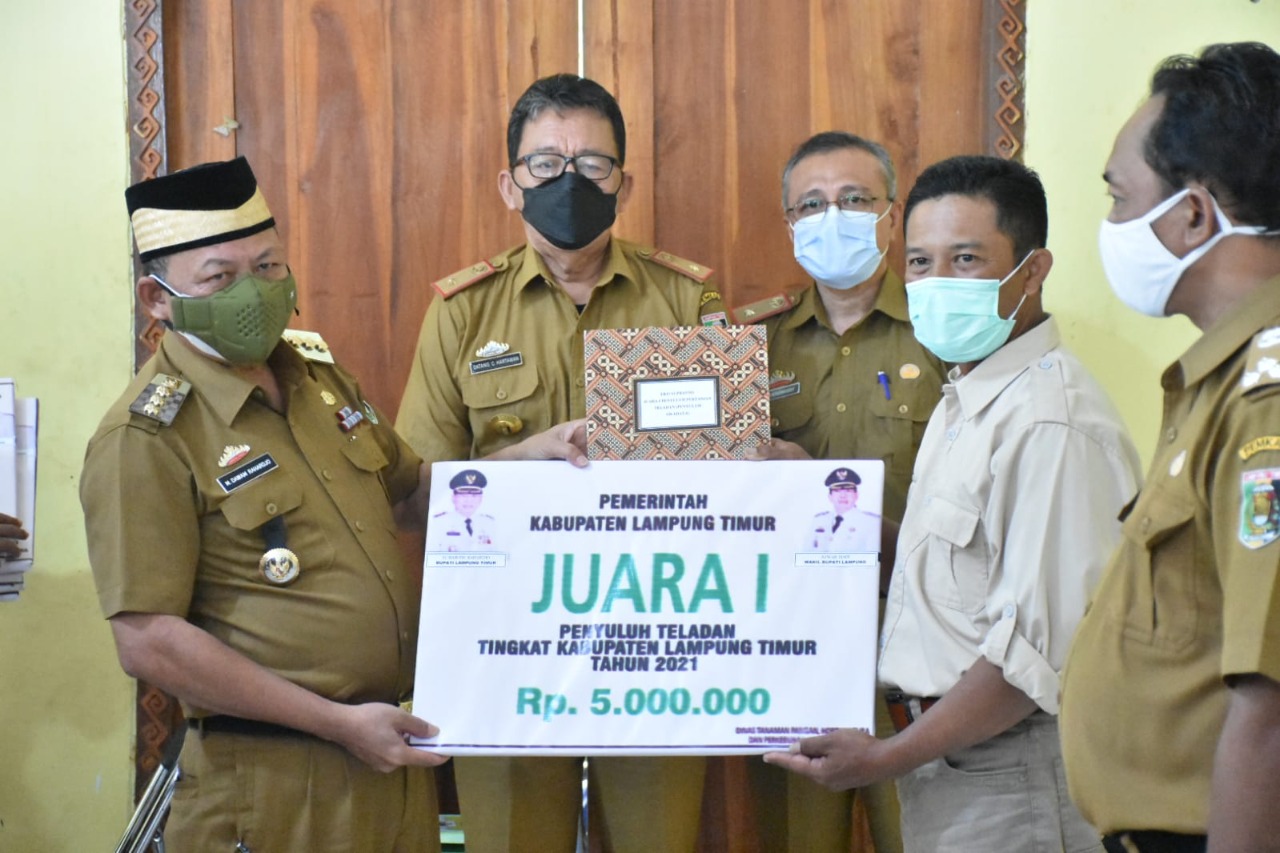 Simak, Ini Pesan Bupati Lamtim Kepada Para Penyuluh Pertanian