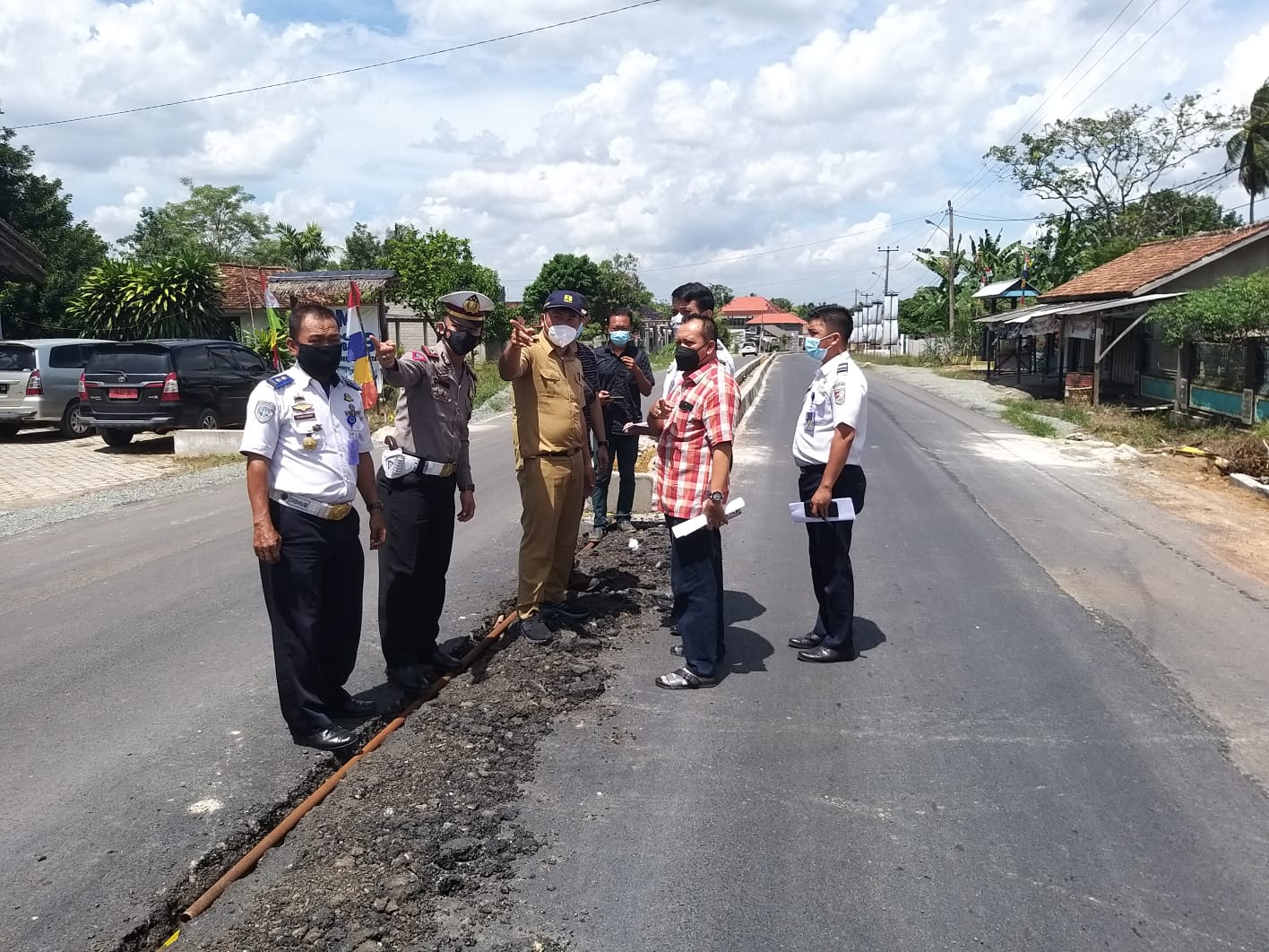 Kantor Pelayanan Satu Atap Bandara Lampung Bersolek Sambut Hari Kemerdekaan RI