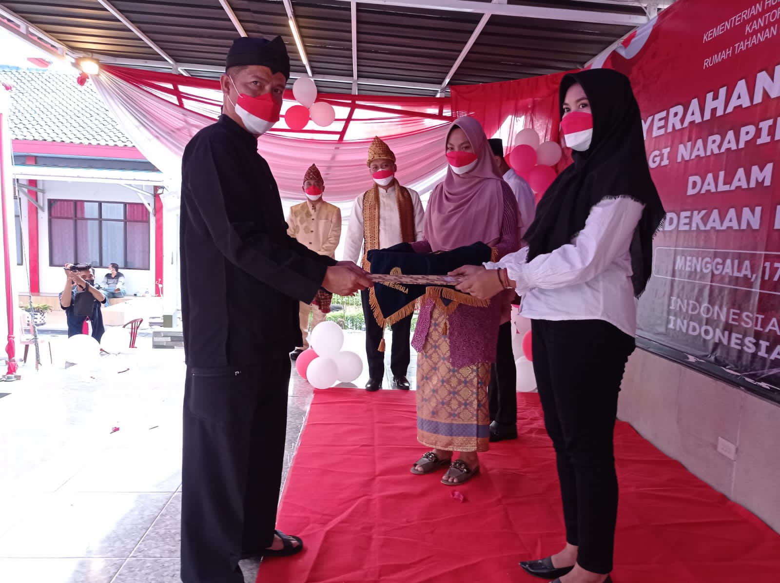 215 WBP Rutan Menggala Dapat Remisi HUT RI ke-76, WBP: Alhamdulillah Bisa Segera Temu Keluarga