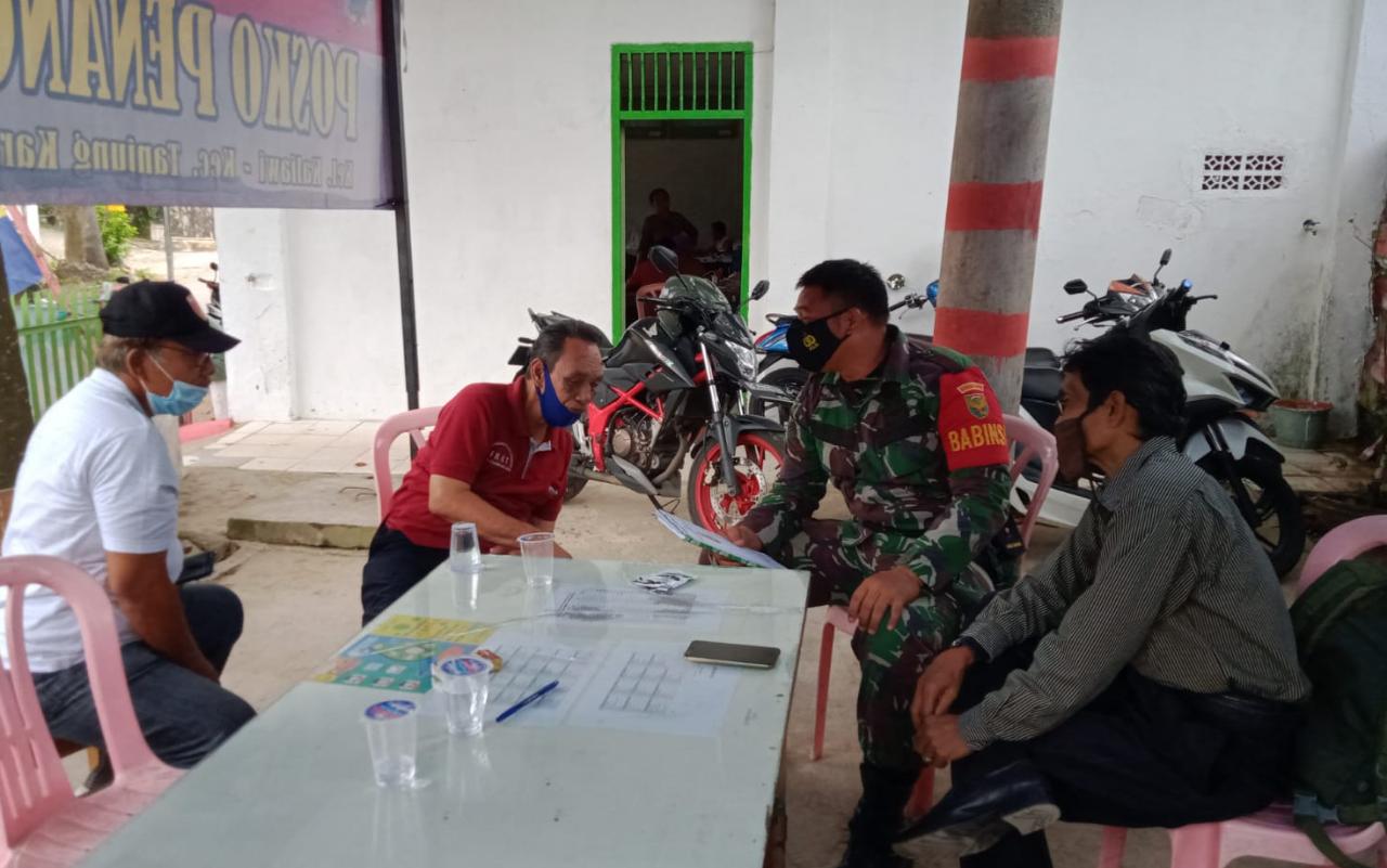 Personel Kodim 0410/KBL Terus Giatkan Komsos ke Warga