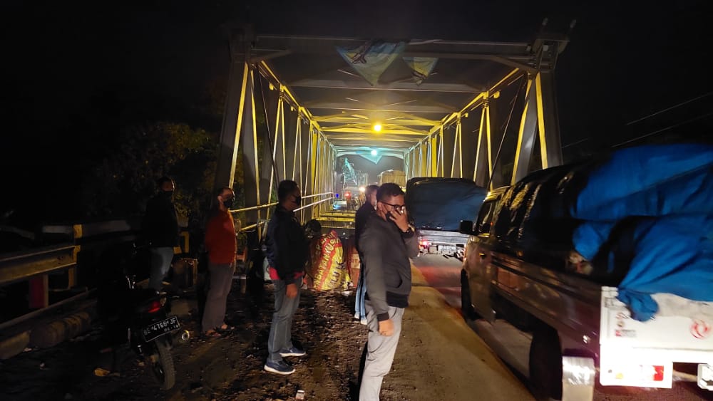 Jembatan Way Rarem Diperbaiki, Pengendara Diminta Gunakan Jalur Alternatif