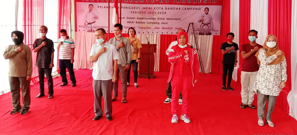 Pengurus Inkai Kota Bandarlampung Periode 2021-2024 Dilantik
