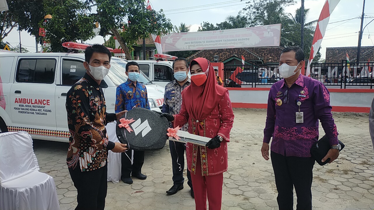 Hamdalah, Lima Pekon di Tanggamus Ini Dapat Mobil Ambulans