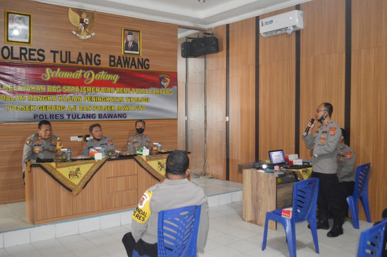 Dua Polsek di Tuba Diproyeksi Naik Tipe