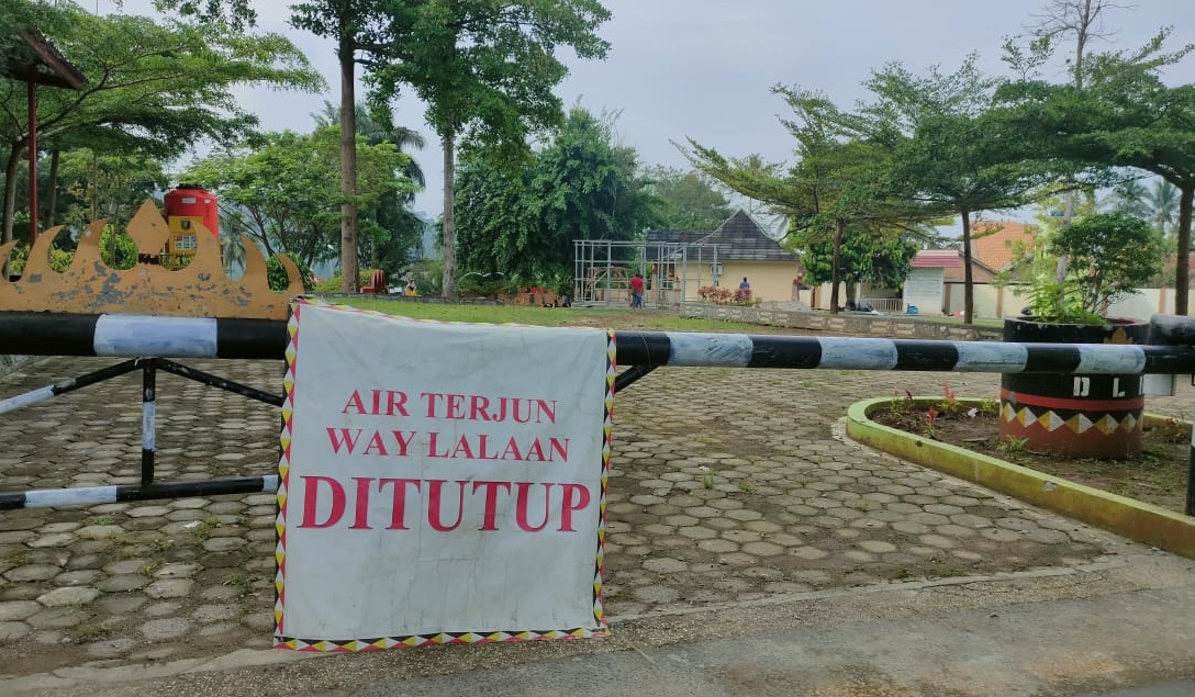 Zona Kuning, Tempat Wisata di Tanggamus Masih Ditutup