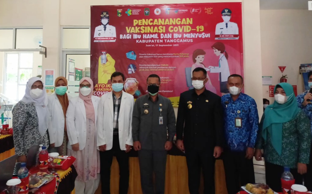 Targetkan 70 Persen Masyarakat Tanggamus Telah Divaksin Hingga Desember