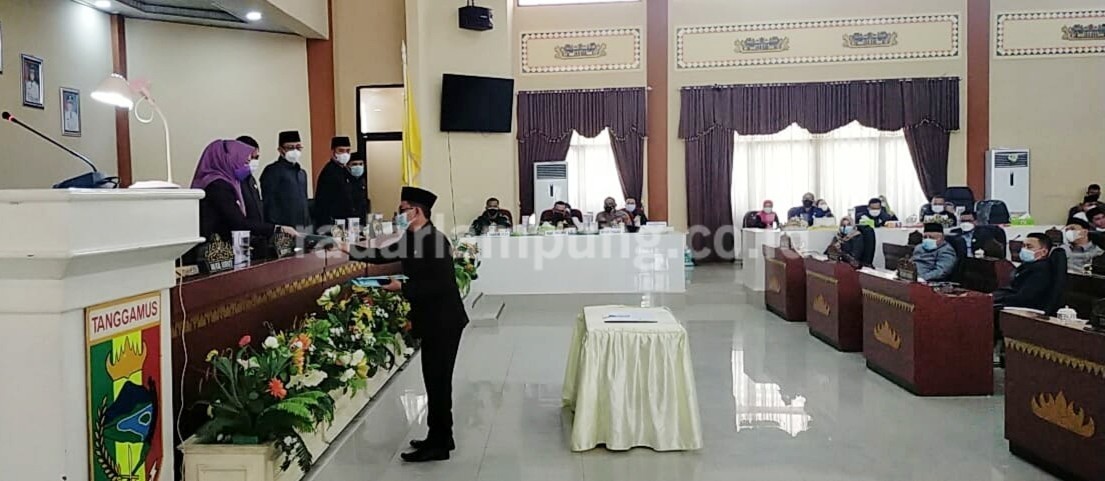 DPRD Tanggamus Setujui RAPBD Perubahan 2021