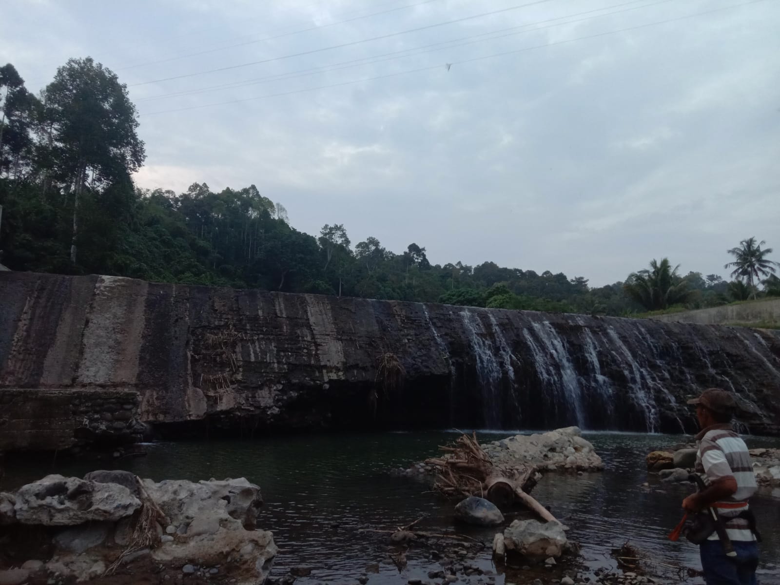 Kerusakan Bendungan Way Ngarip, Dinas PUPR Koordinasi Dengan Dinas PSDA Lampung