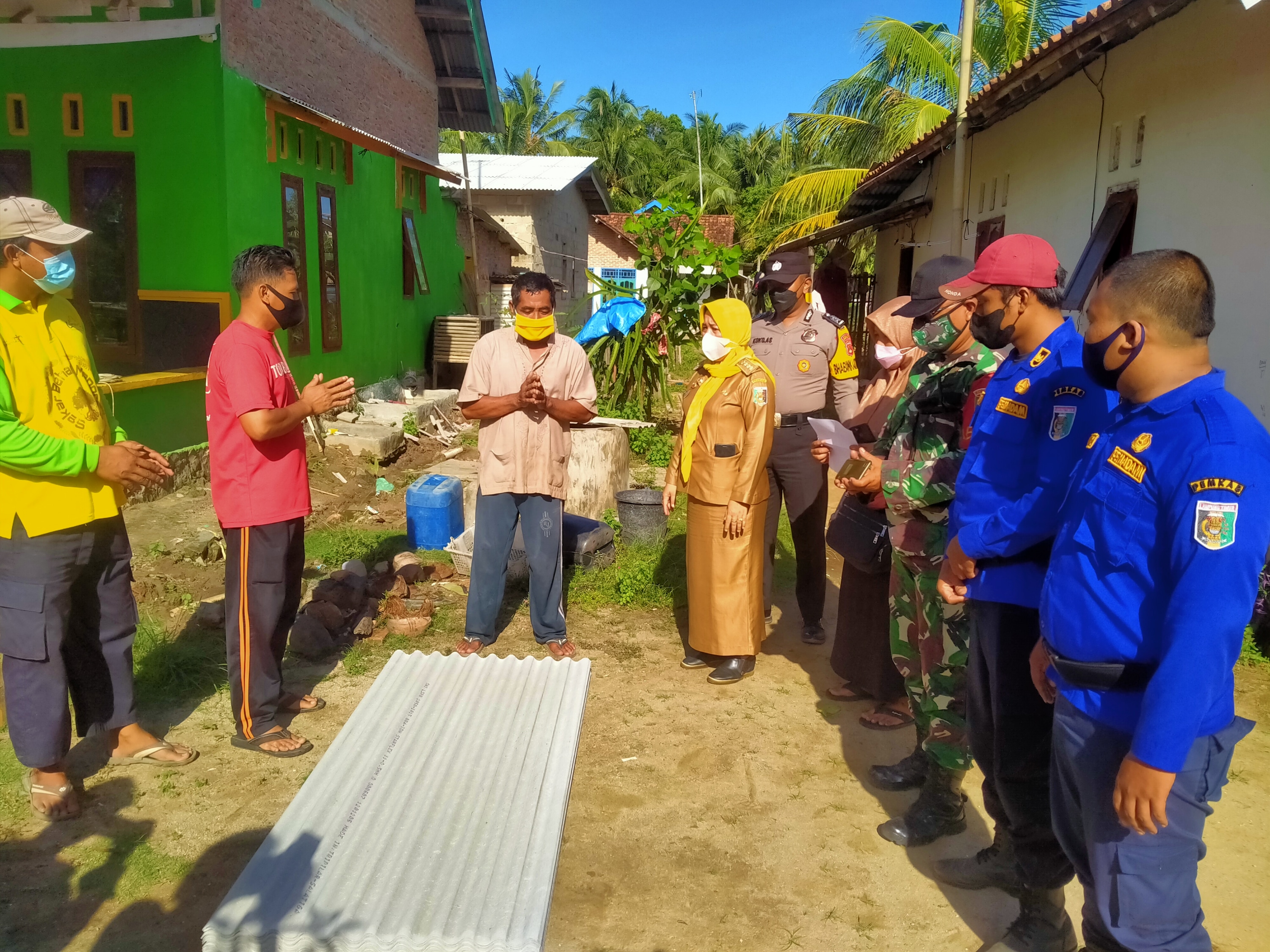 Lamtim Salurkan Bantuan Bagi Korban Puting Beliung