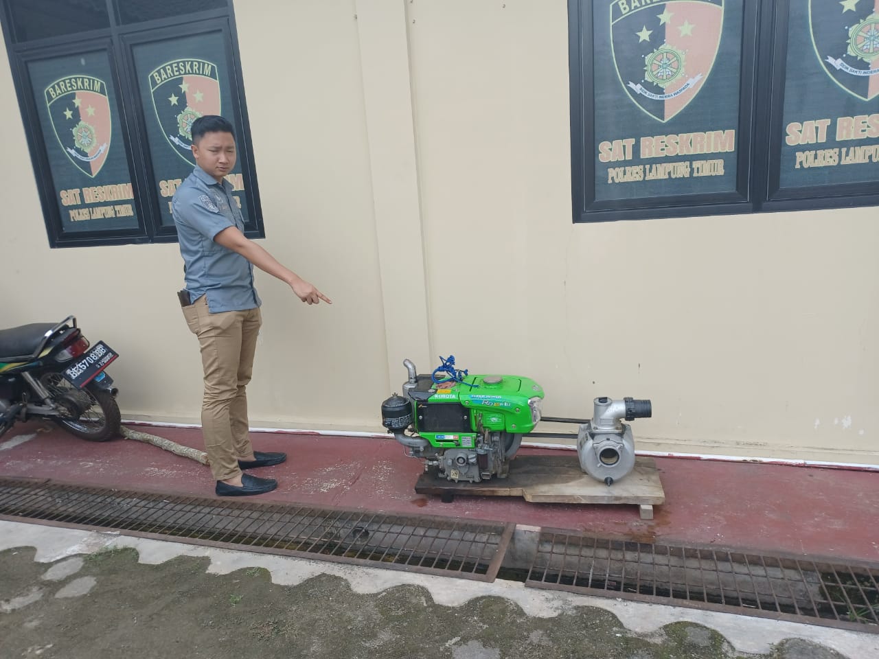 Curi Mesin Pompa Air Karena Kesal dengan Korban