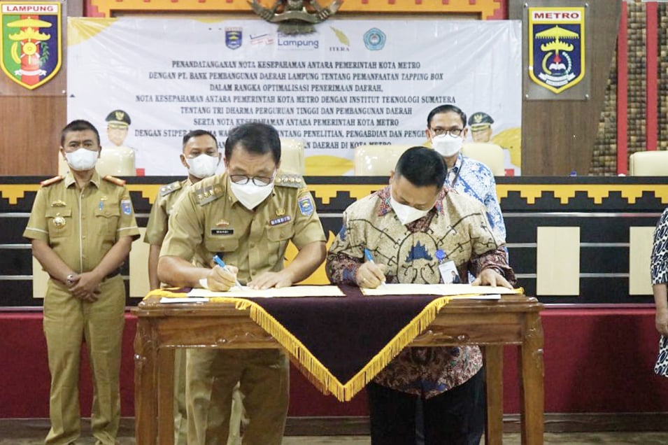 Optimalisasi Penerimaan PAD, Bank Lampung Tambah Tapping Box