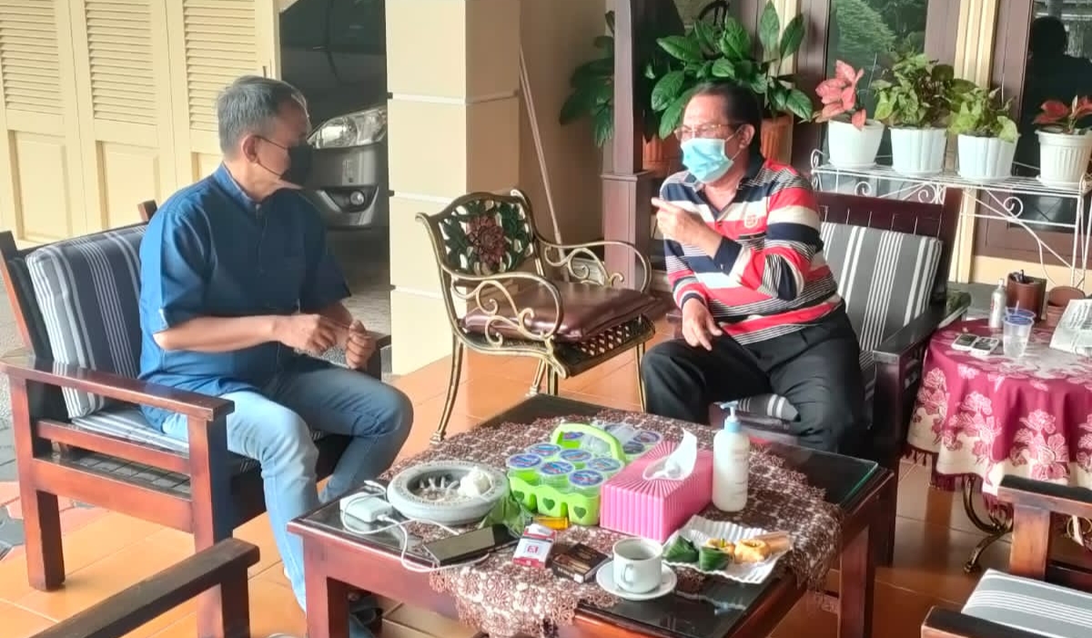 Momen Dua Tokoh Partai Demokrat Asal Lampung Bertemu