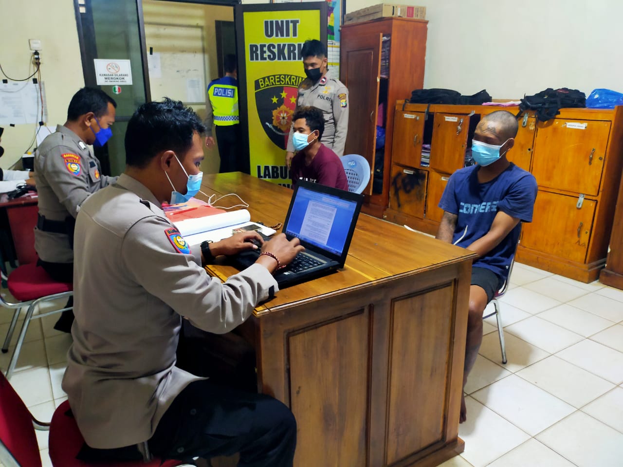 Curi Pompa Submersible, 2 Nelayan Diamankan Polsek Labuhan Maringgai