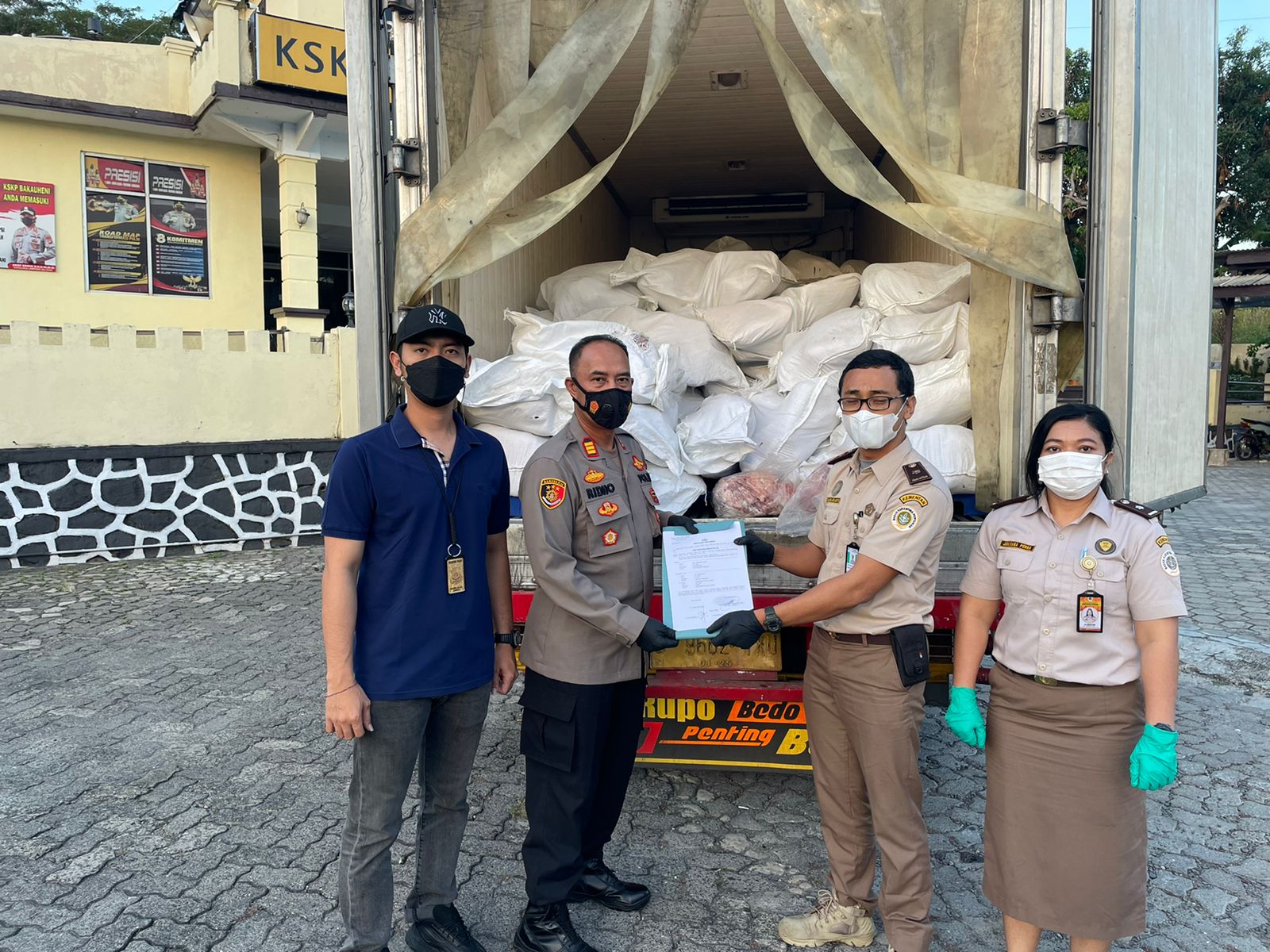 Penyelundupan Lima Ton Daging Celeng Digagalkan