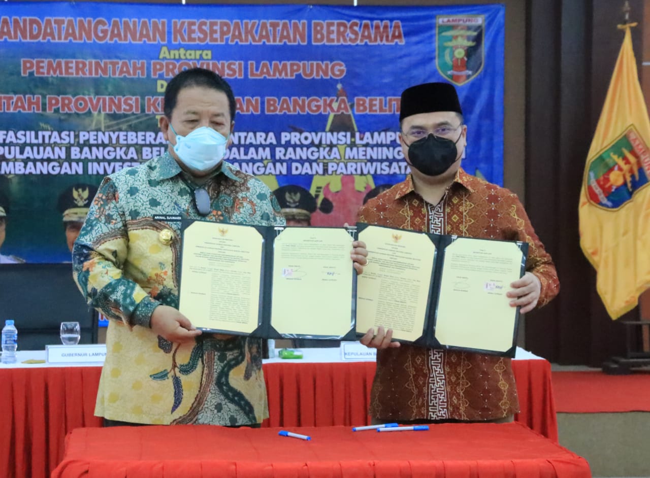 Deal ! Pemprov Lampung dan Babel Sepakat Bangun Jalur Transportasi Laut