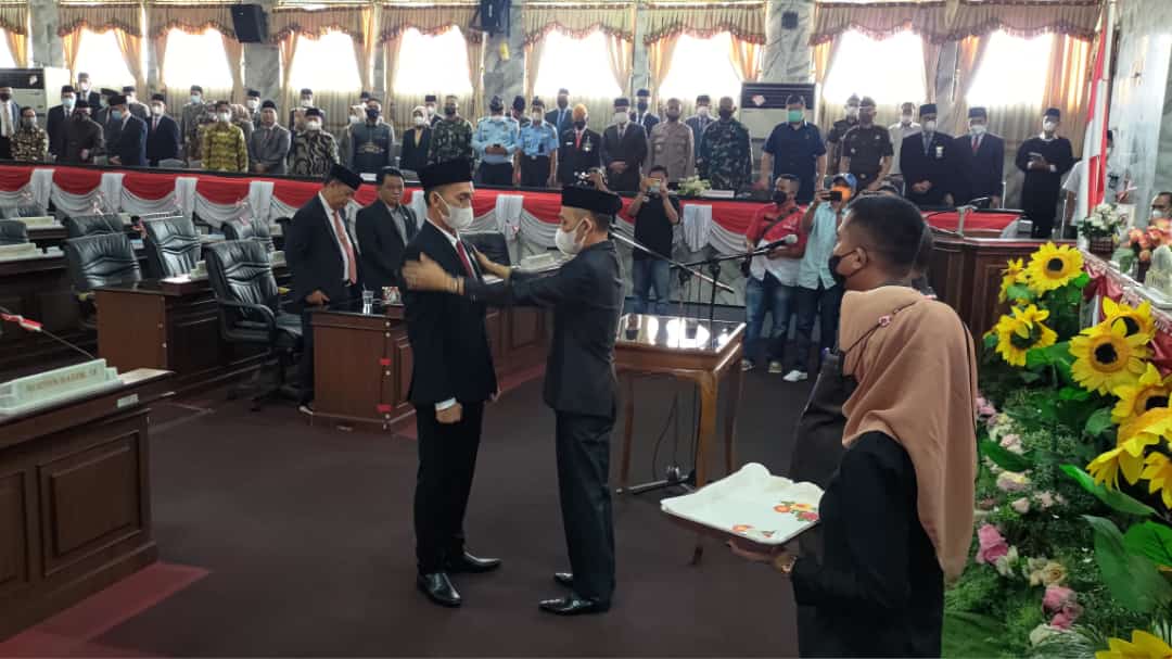 Sah, Jupi Gantikan Abadi di DPRD Lampura