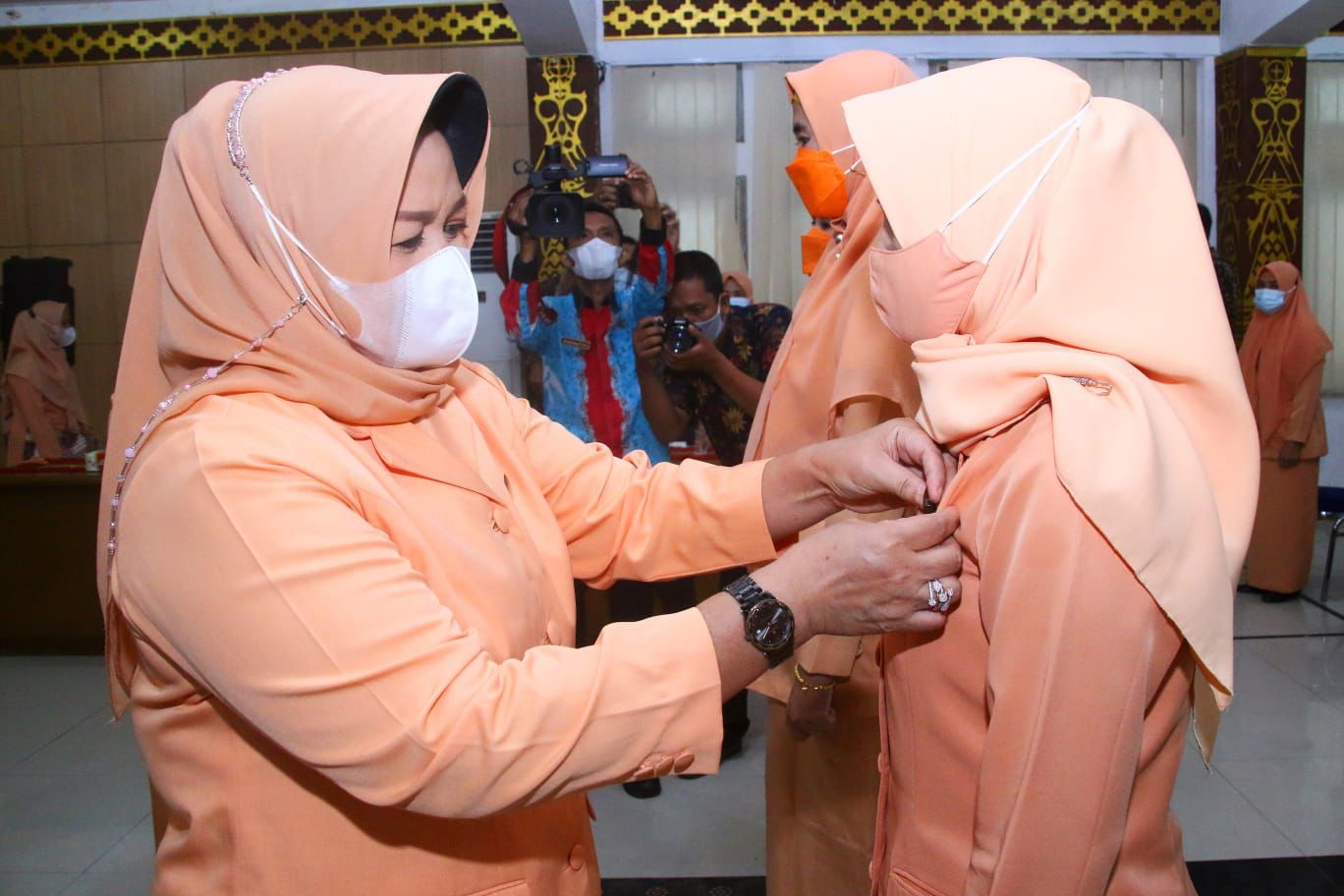 Tiga Unsur Pelaksana Dinas Dikukuhkan