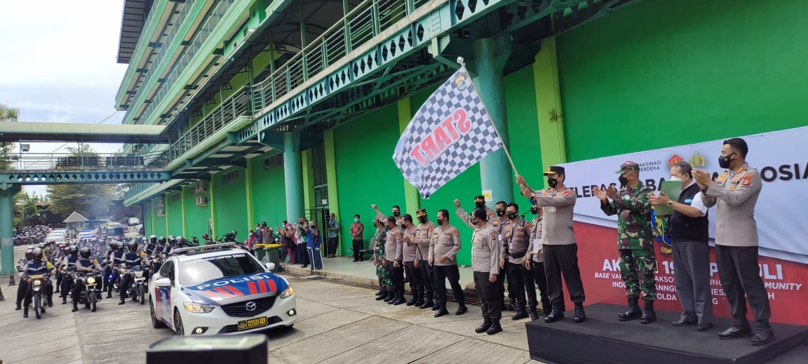 Kepala Staf Kodim 0410/KBL Hadiri Giat Baksos Akabri 99