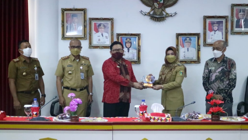 Bupati Tanggamus Terima Kunjungan Supervisi Ombudsman RI