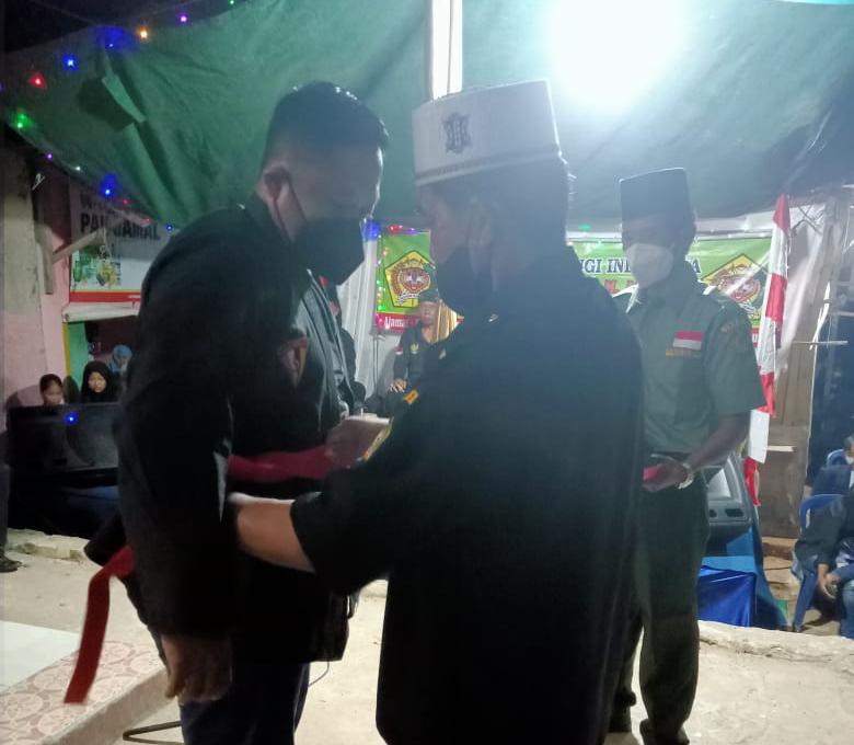 Danramil Panjang Kodim 0410/KBL Silaturahmi ke Pencak Silat