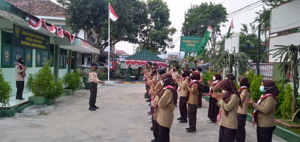 Danramil Panjang Kodim 0410/KBL Berikan Pembekalan Wawasan Kebangsaan