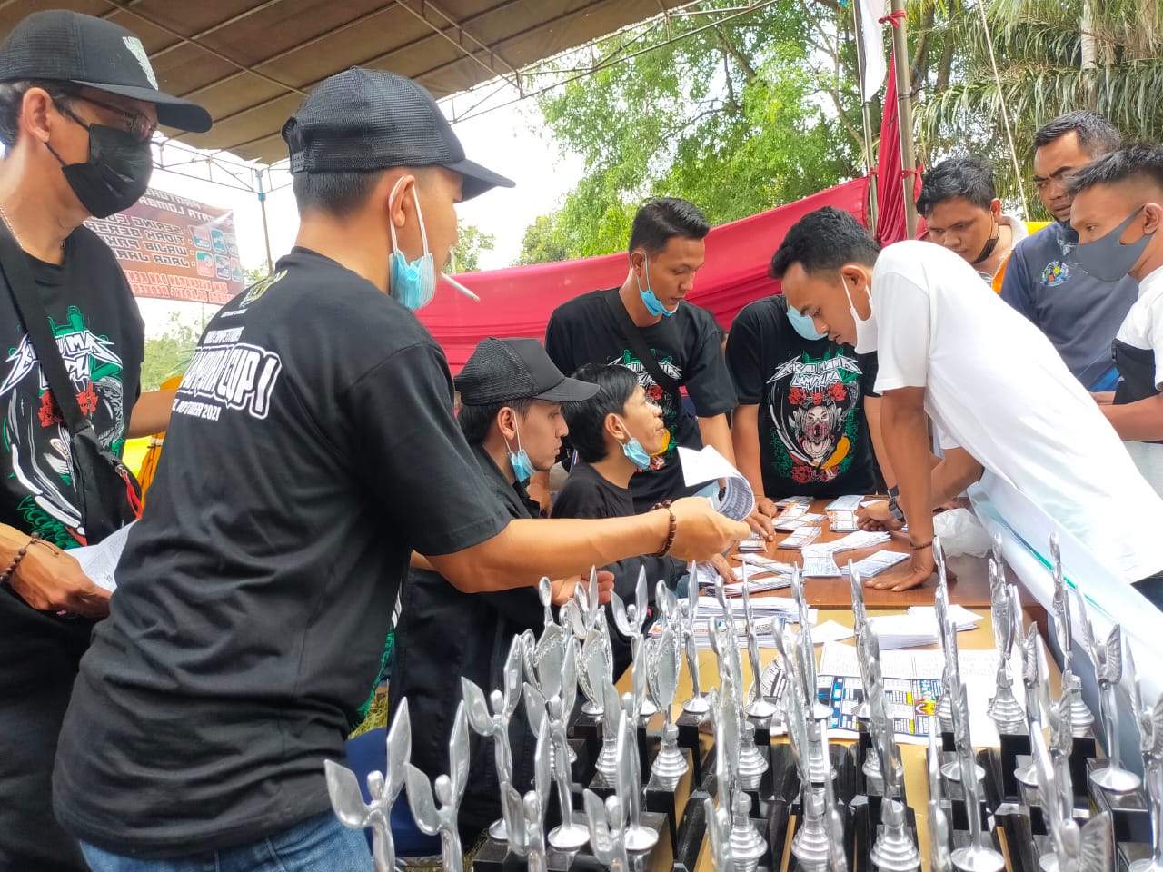Ratusan Ekor Burung Kicau Ikut Serta PWI Cup I Lampura