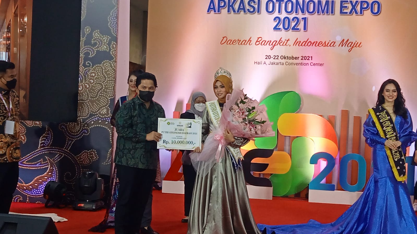 Tanggamus Raih Dua Prestasi Pada Ajang Apkasi Otonomi Expo (AOE) 2021