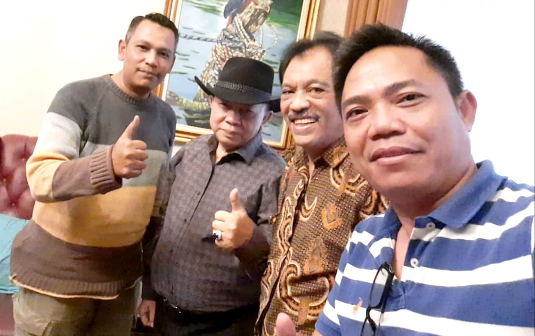Silaturahim dengan Sesepuh Pers Lampung, Dua Jam Nizwar Diberi Nasehat