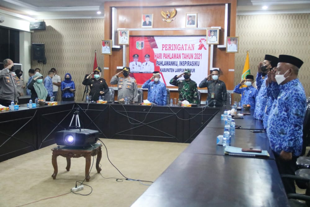 Lamtim Peringati Hari Pahlawan Secara Virtual