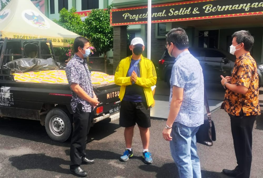 Dukung Program Sosial Kodim 0410/KBL, GKY-BDL Luncurkan Bantuan 1 Ton Beras Untuk Masyarakat