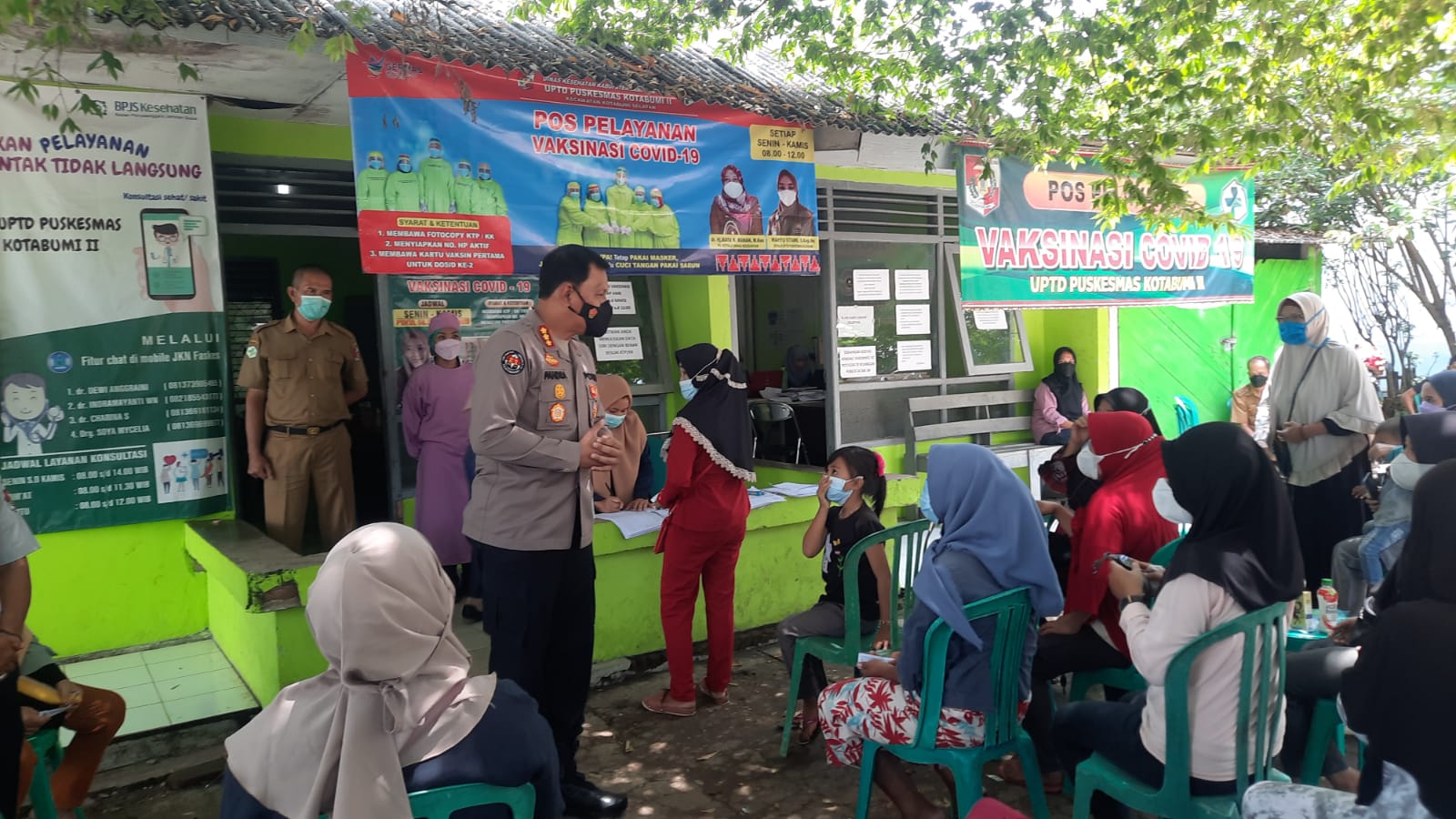 Akhir Tahun, Capaian Vaksinasi Covid-19 di Lampura Diangka 80%